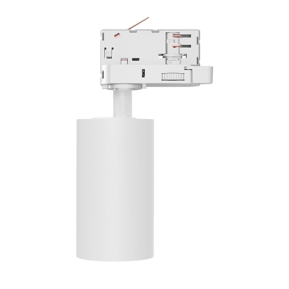 Spot pe sina GU10 Beta, aluminiu, alb-negru, IP20, Braytron - imagine 4