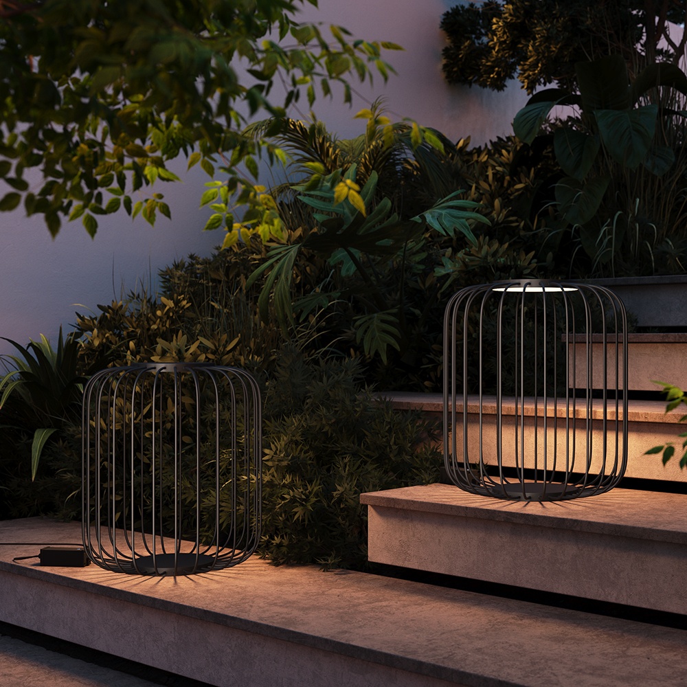 Stalp exterior Wisp, 18W, lumina calda (3000K), IP54, grafit, Maytoni - imagine 6