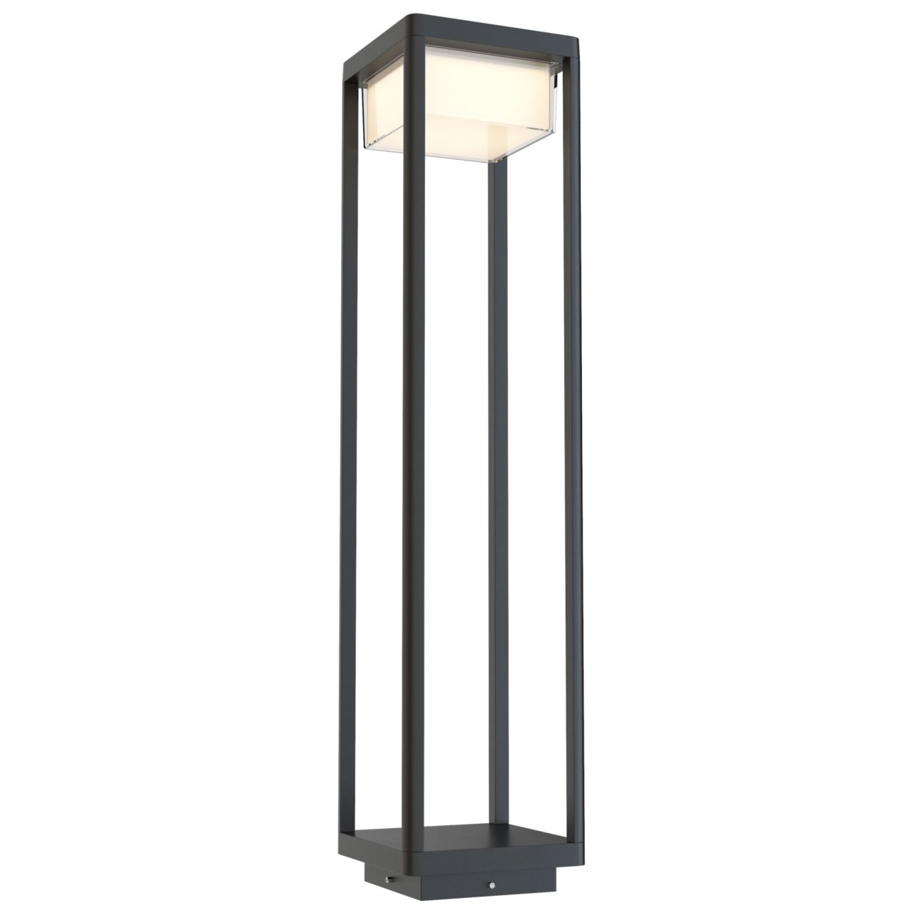 Stalp pentru exterior LED Baker street O021FL-L10B3K, 10W, 520lm, lumina calda, IP65, negru, Maytoni - 2 | YEO