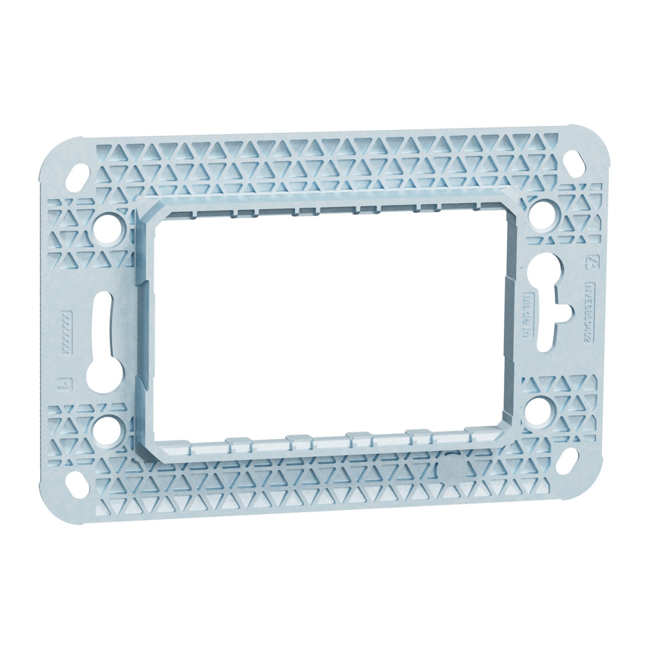 Suport 3 module, metal zamak, IP20, Noua Unica - imagine 4