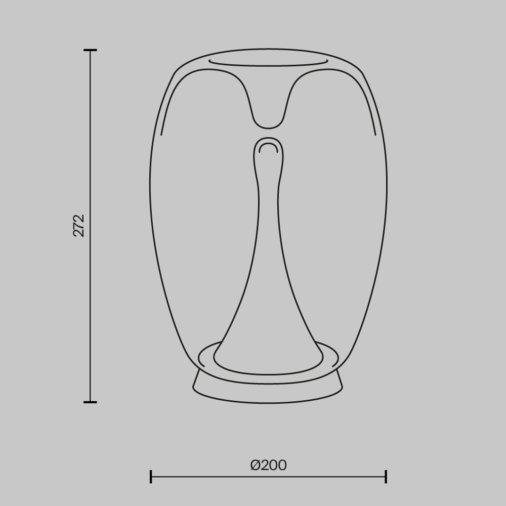 Veioza LED Splash MOD282TL-L15G3K1, cu intrerupator, 9W, 800lm, lumina calda, IP20, aurie+transparenta, Maytoni