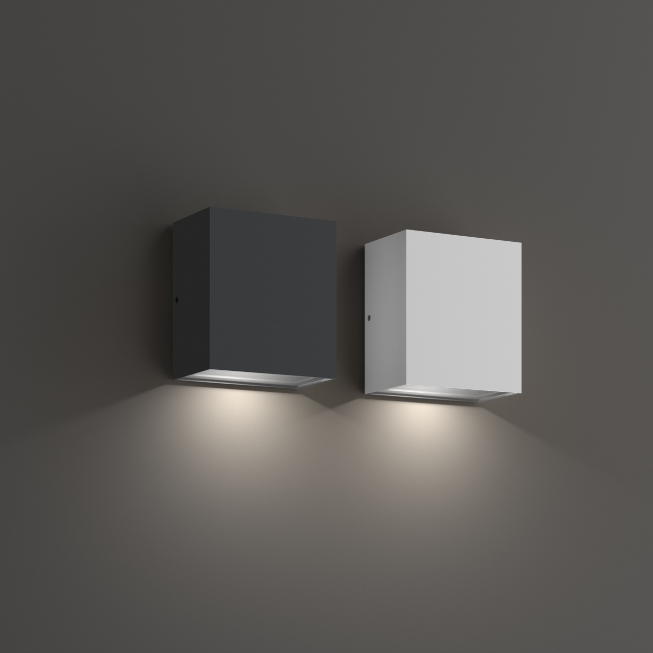 Aplica exterior LED Argo 6W, 400lm, lumina calda (3000 K), IP65, antracit, Ideal Lux - imagine 2