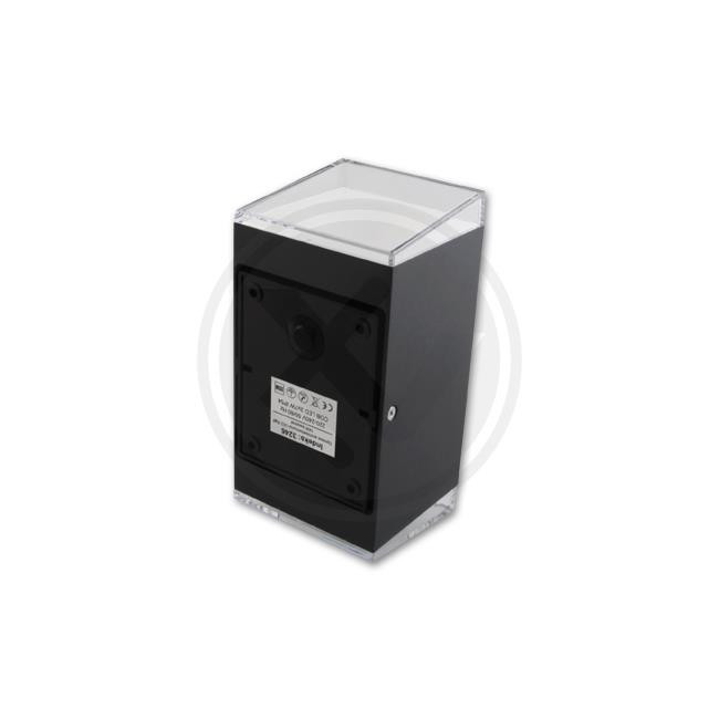 Aplica LED pentru exterior Masterled, neagra, 2 becuri, 7W, 980lm, lumina neutra (4500K), IP54, clasa energetica F - 2 | YEO