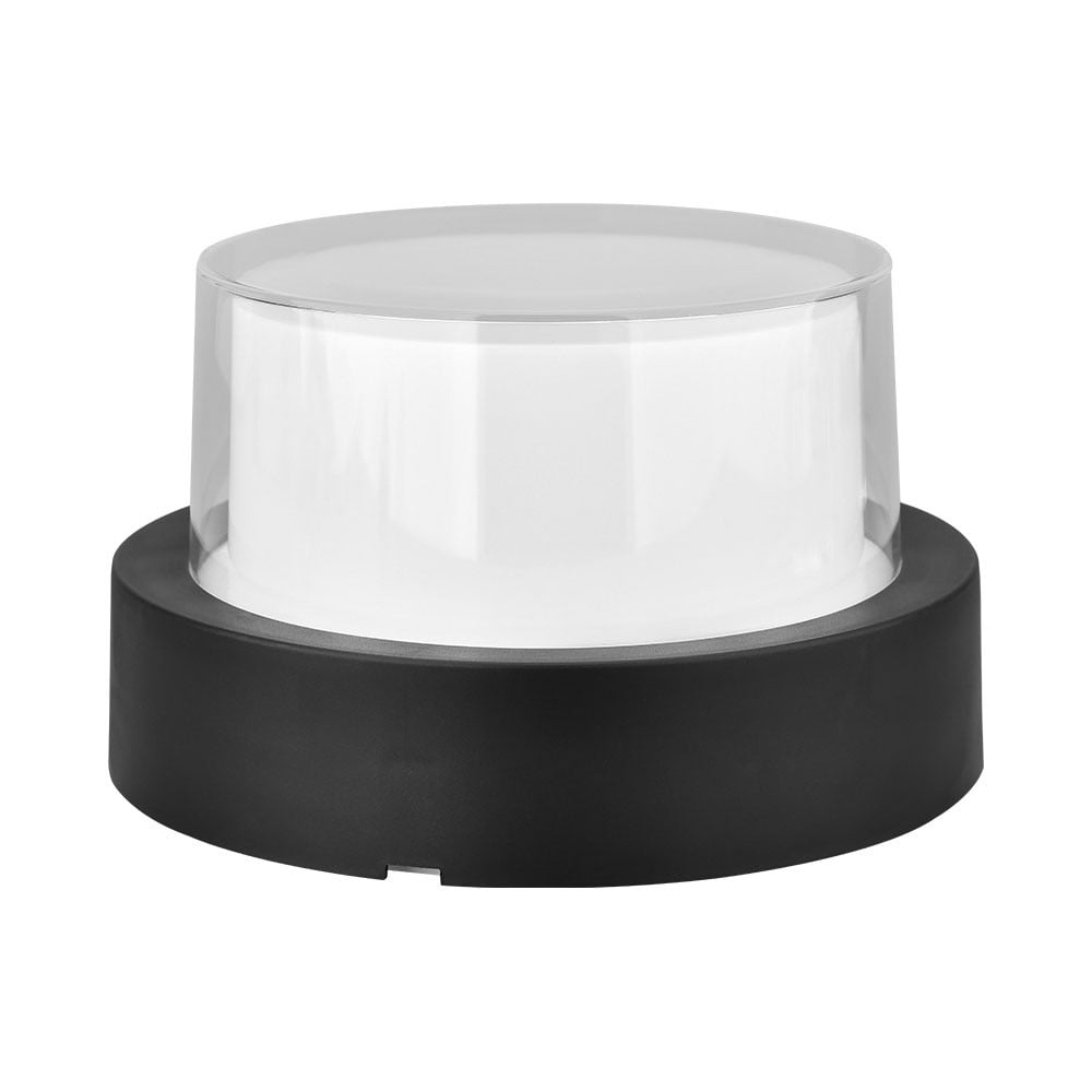 Aplica LED pentru exterior rotunda, 15W, 1450lm, lumina calda (3000K), neagra, alba, Braytron - 2 | YEO