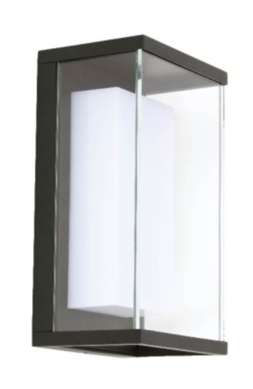 Aplica pentru exterior LED Baker street O021WL-L10B4K, 10W, 420lm, lumina calda, IP65, neagra, Maytoni