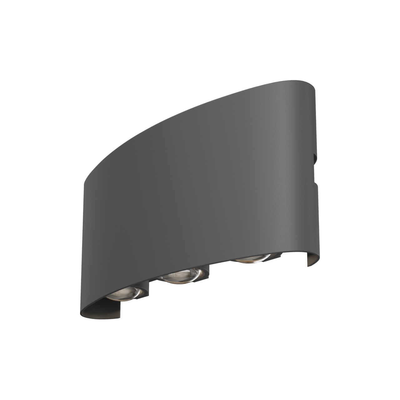 Aplica pentru exterior LED Strato O417WL-L6GR3K, 6W, 594lm, lumina calda, IP54, gri, Maytoni - 2 | YEO