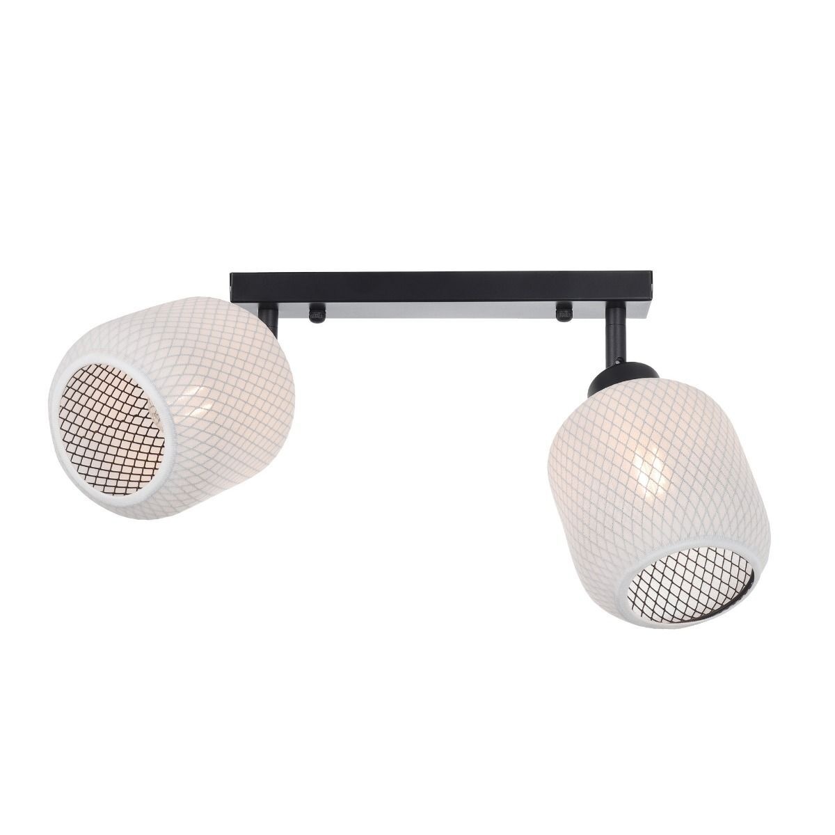 Aplica Sundre AP2, 2xE27, alba, neagra, Klausen