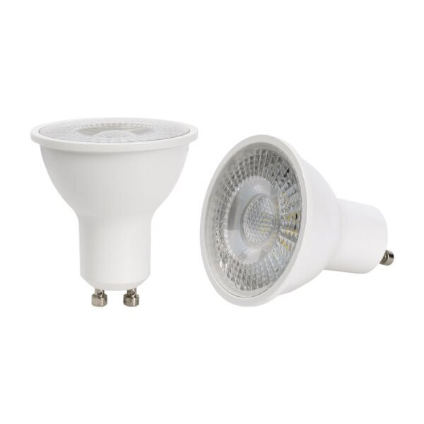 Bec LED 5W(40W) Optonica, GU10, 400 lm, lumina rece (6000K), clasa energetica F