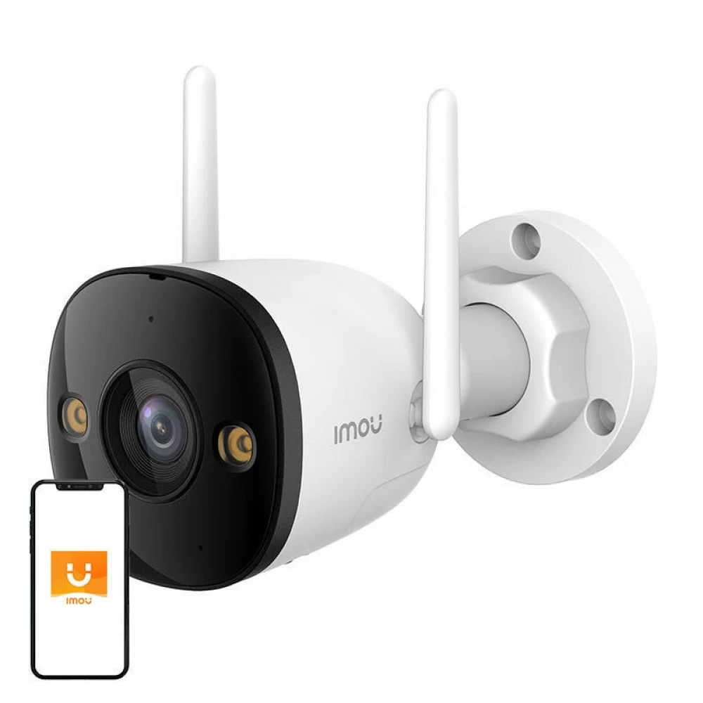 Camera de supraveghere exterior Bullet 3, 3MP, H.265, WiFi 6, detectie AI, IP67, IMOU