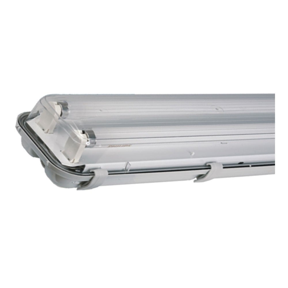 Corp led 2x18W etans IP65, pentru tub fluorescent, balast electromagnetic