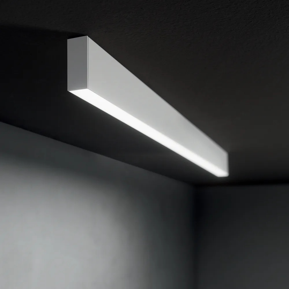 Corp LED liniar Steel 29W, 2310lm, lumina calda (3000 K), IP20, alb, Ideal Lux