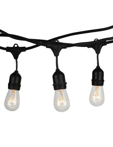 Ghirlanda luminoasa, 10 becuri, dulie E27, 5M, protectie IP54