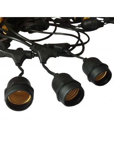 Ghirlanda luminoasa, 10 becuri, dulie E27, 5M, protectie IP54 - 3 | YEO