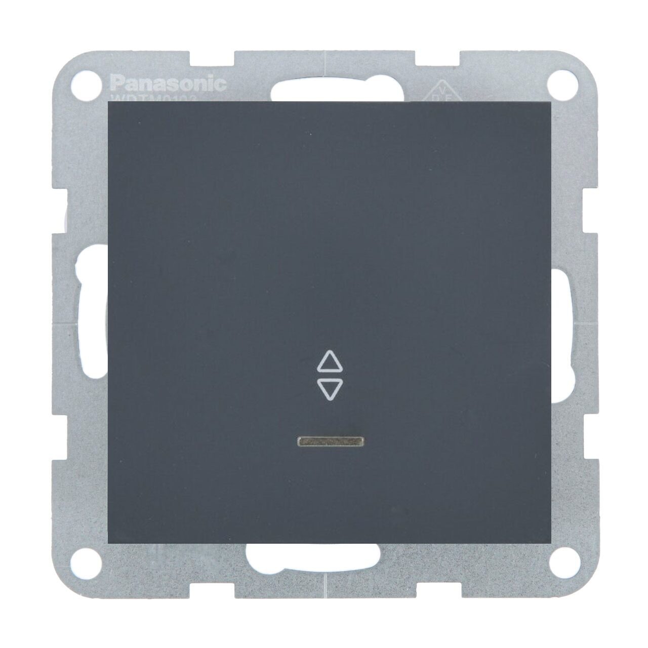 Intrerupator cap scara cu led 10A, IP20, Night, Panasonic Karre Plus 55 Soft Touch