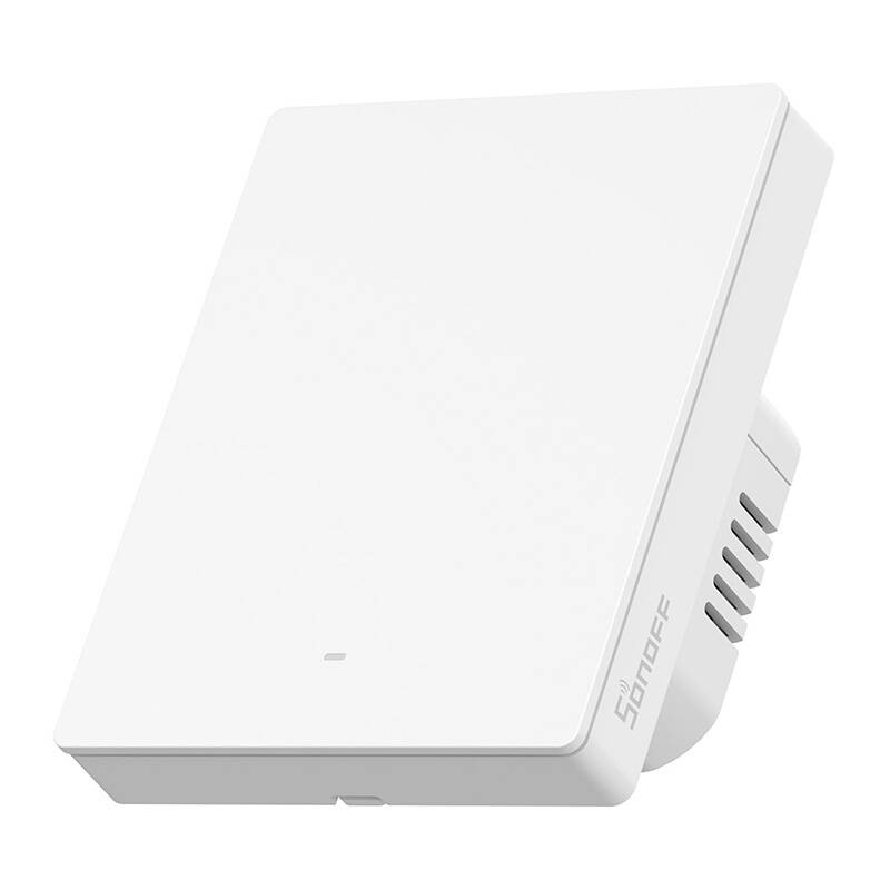 Întrerupător de Perete Smart WiFi Matter Sonoff M5-1C-80W – 1 Canal (montaj in rama)