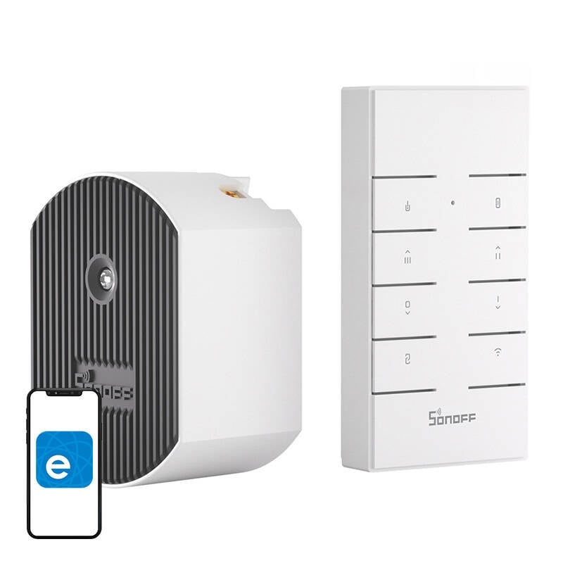 Întrerupător Dimmer Inteligent Sonoff D1 cu Telecomandă RM433R2