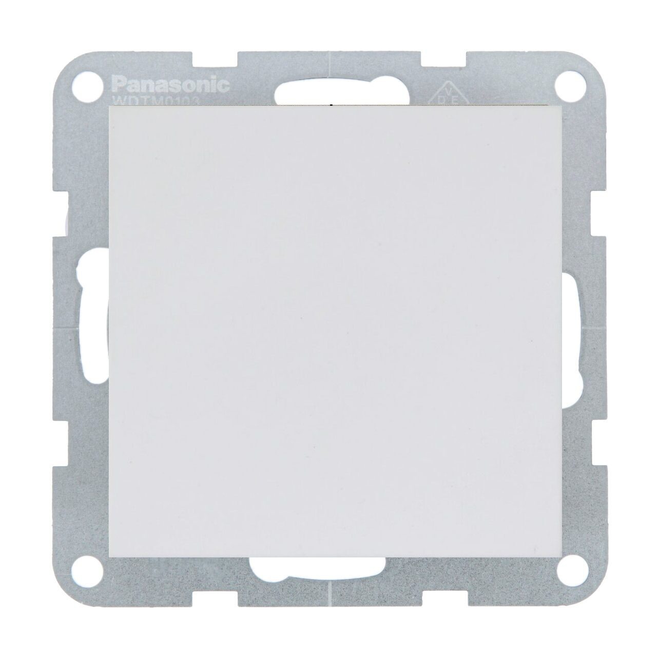 Intrerupator simplu 10A, IP20, Seashell, Panasonic Karre Plus 55 Soft Touch