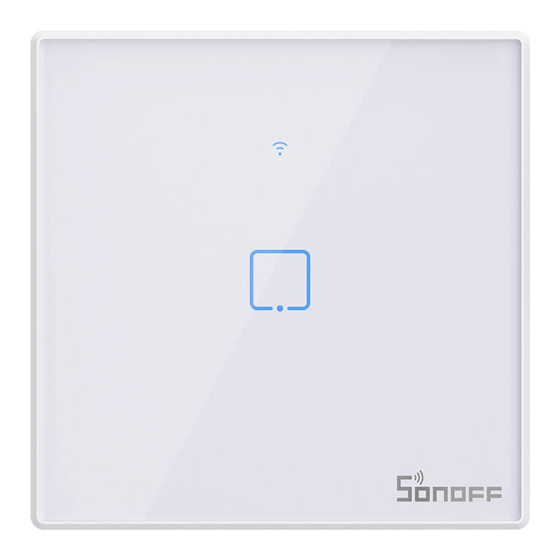 Întrerupător Smart WiFi + RF 433MHz Sonoff T2 EU TX (1 canal) - 2 | YEO