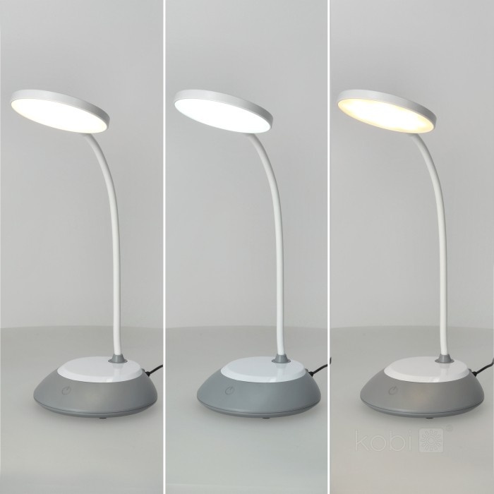 Lampa de birou LED Visua, 5W, temperatura de culoare ajustabila, plastic, albastru, Kobi - 2 | YEO