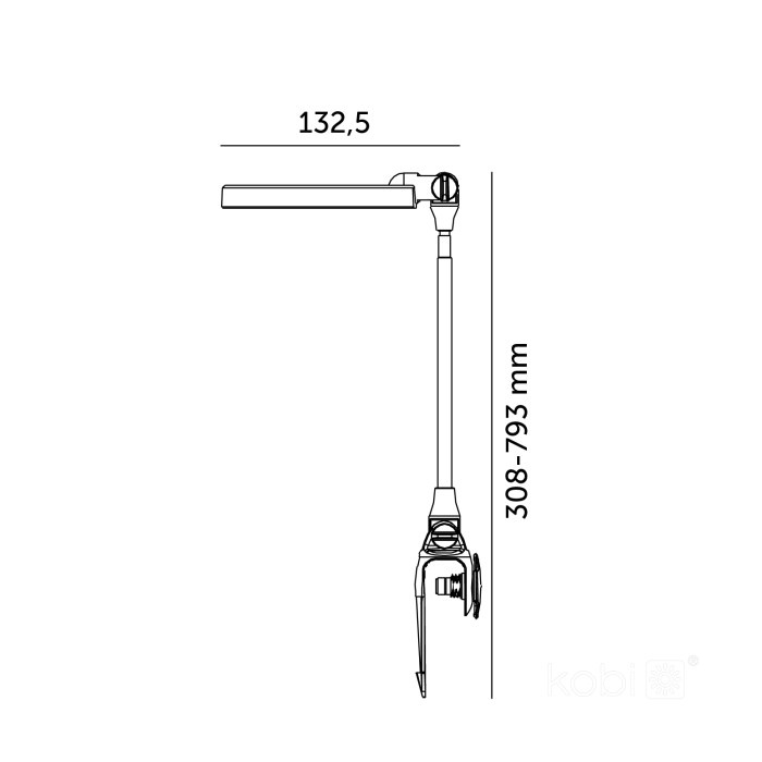Lampa LED pentru cresterea plantelor VERDI 10W 3200K – ajustabila, timer, USB - imagine 5