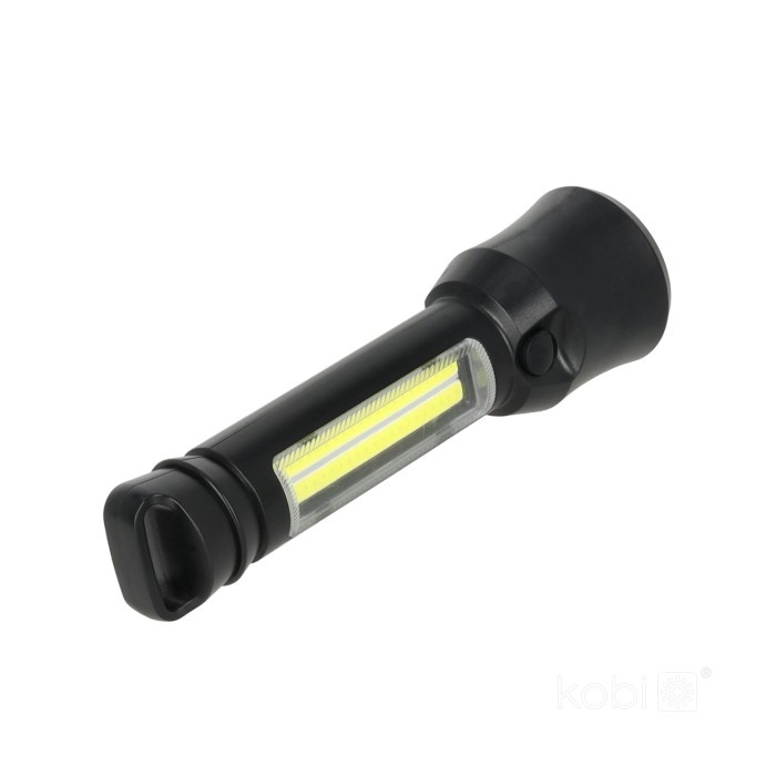 Lanterna LED X-MPR 1, lumina rece(6000 K), 4 moduri, acumulator, neagra, Kobi - 3 | YEO