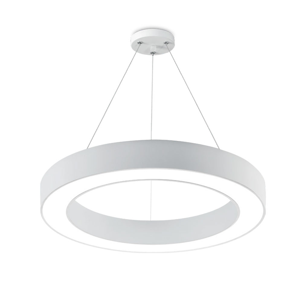 Lustra LED Blade BR-BH16-06180, rotunda, 36W, 3240lm, lumina calda+neutra+rece, IP20, alba, Braytron