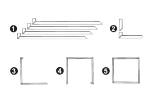 Panou LED incastrat tip rama, 595x595mm, 48W, 4800lm, lumina rece, alb, IP20, Optonica - imagine 7