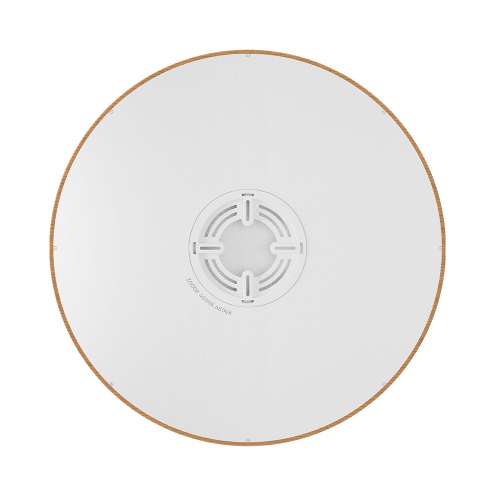 Plafoniera LED 45W, lumina calda/neutra/rece, finisaj lemn, IP40, Braytron - imagine 5