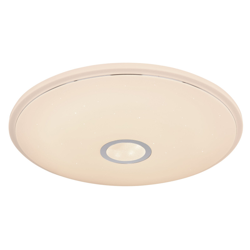 Plafoniera LED Connor 41386-30SH, cu telecomandă, 30W, 1950lm, lumina calda+neutra+rece, IP20, alba, Globo Lighting