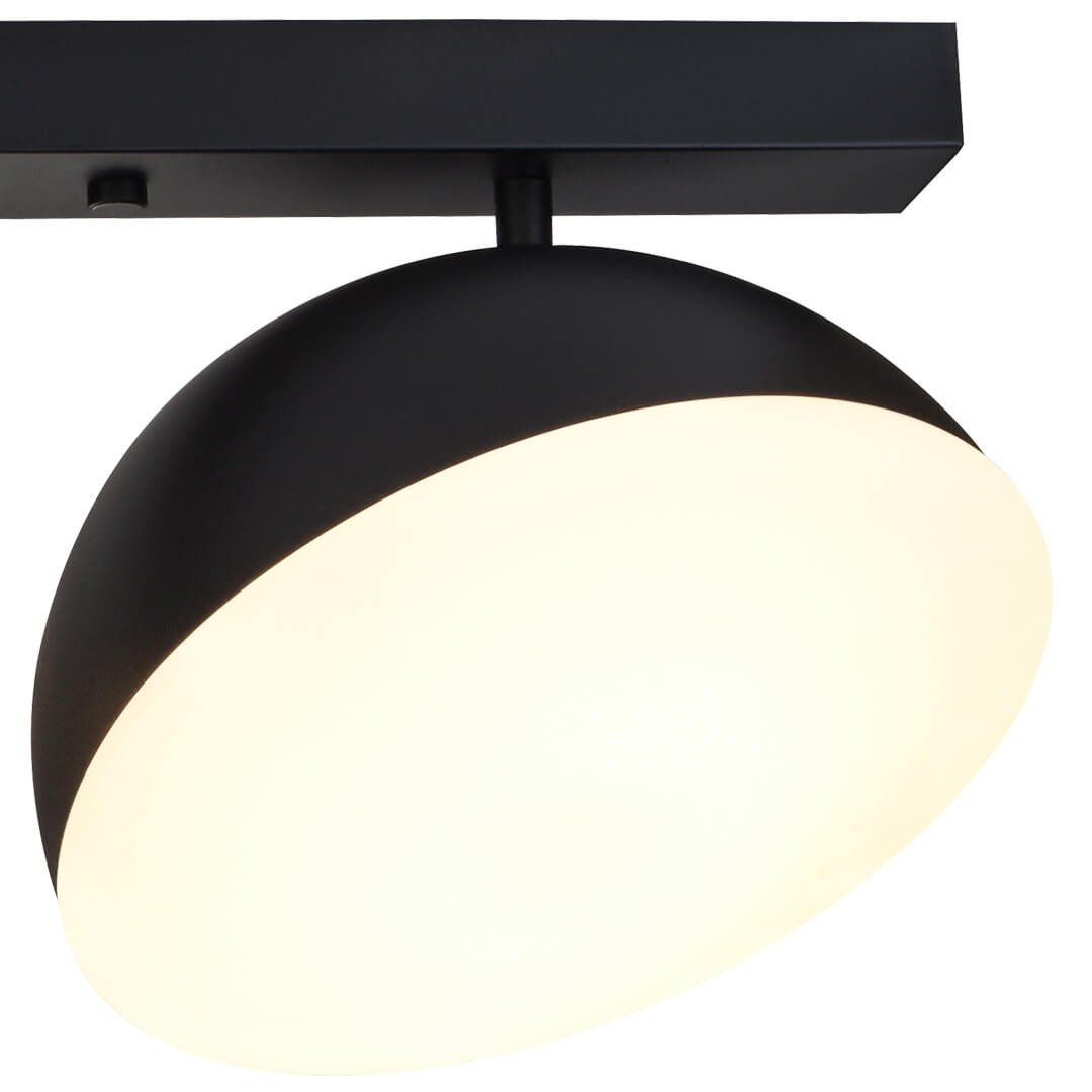 Plafoniera LED Crowd 100013, 60W, 3600lm, lumina neutra, IP20, alba+neagra, Klausen - 1 | YEO