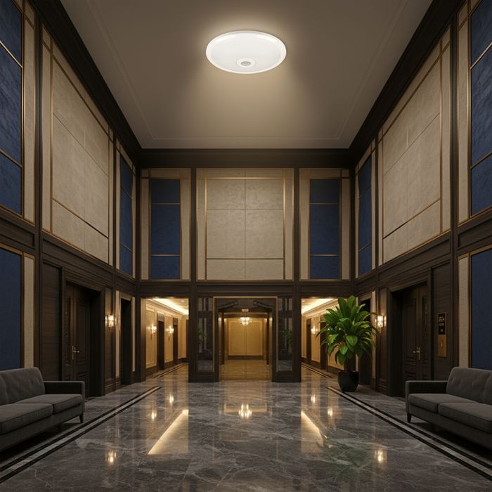 Plafoniera LED cu senzor de miscare PIR CREE VT-13, 12W, 4000K, 1000 lm, IP20, alba, V-TAC - imagine 12