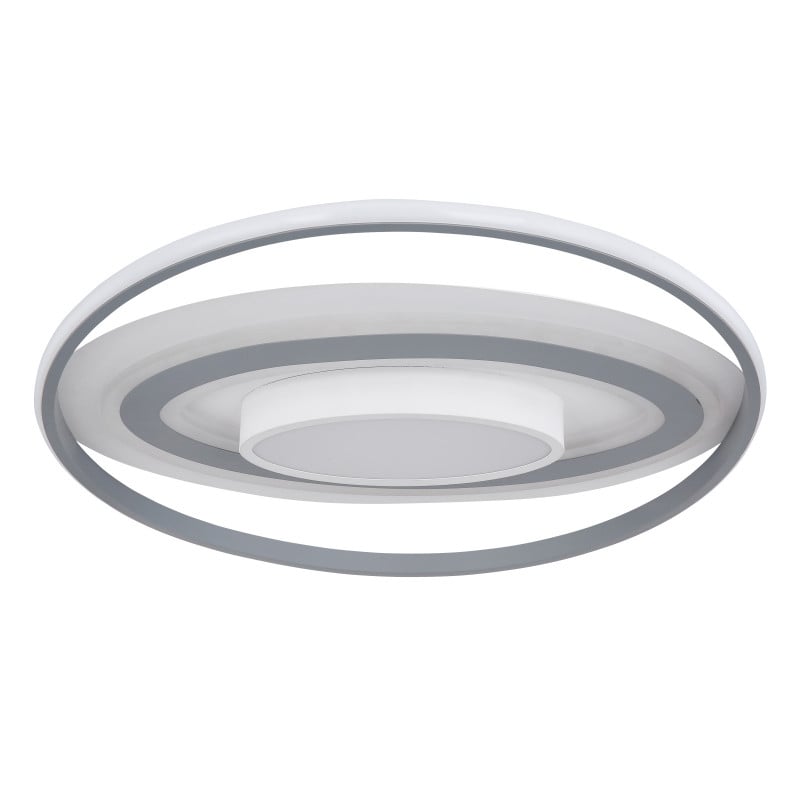 Plafoniera LED Leola 48016-60, cu telecomanda, 60W, 2650lm, lumina calda+neutra+rece, IP20, alba, Globo Lighting - 1 | YEO