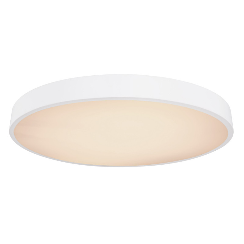 Plafoniera LED Wiss 41744-48, cu telecomandă, 48W, 3100lm, lumina calda+neutra+rece, IP20, alba, Globo Lighting