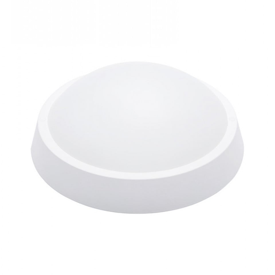 Plafoniera pentru exterior LED VT-LU3400920, rotunda, 25W, 1700lm, lumina neutra, IP65, alba, Vito