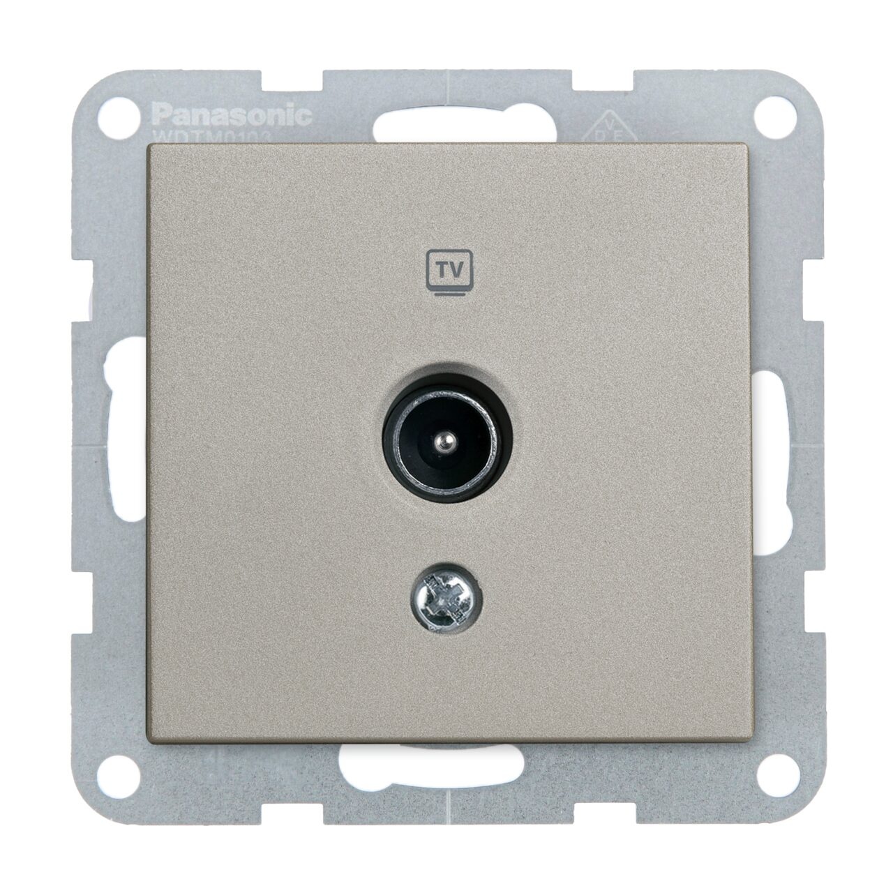 Priza TV finala, IP20, Bronz, Panasonic Karre Plus 55