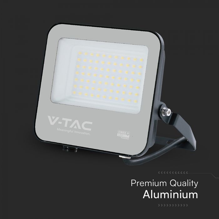 Proiector LED CREE 50W, 6500K, 5740 lm, negru, IP65, V-TAC - imagine 2