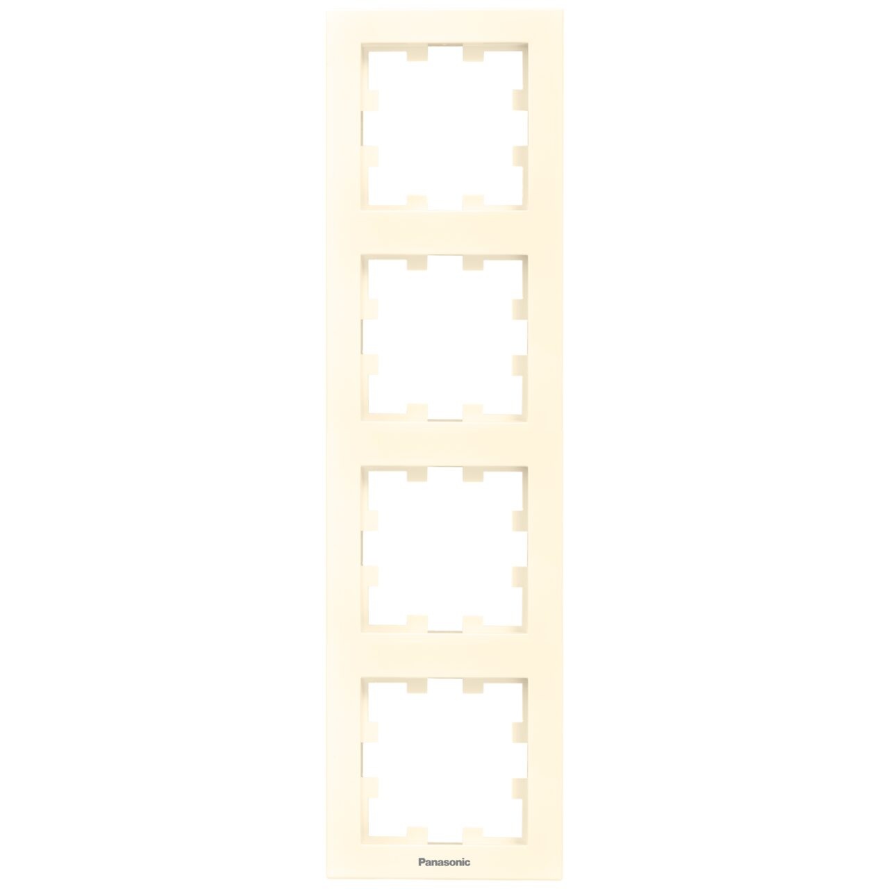 Rama 4 module verticala, IP20, Bej, Panasonic Karre Plus 55