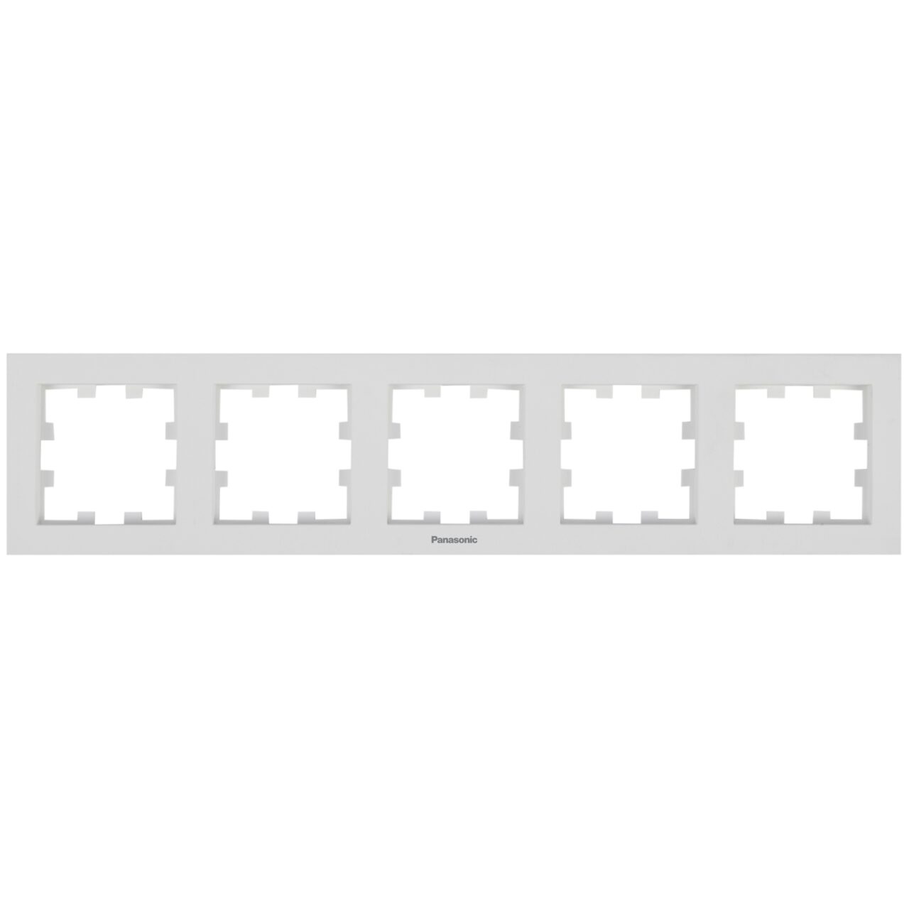 Rama 5 module orizontala, IP20, Seashell, Panasonic Karre Plus 55 Soft Touch