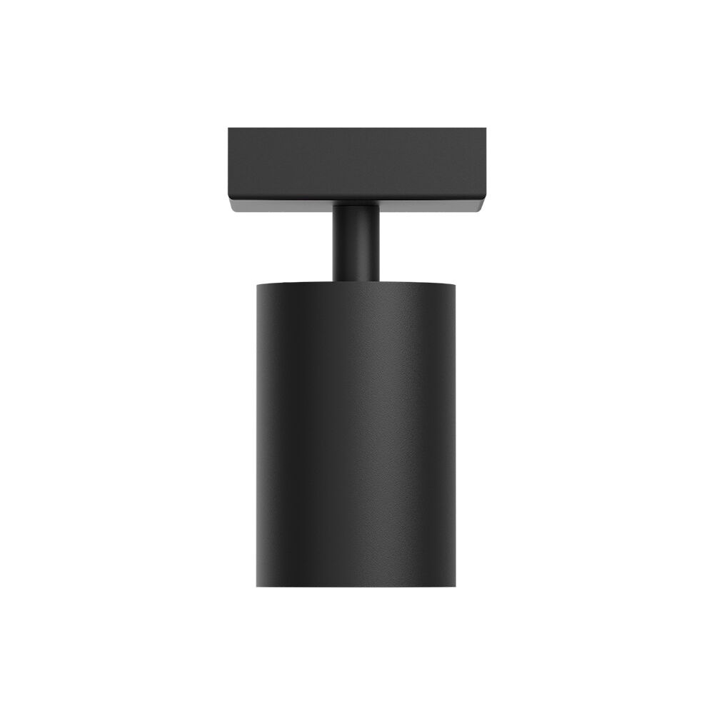 Spot aplicat GU10 patrat Beta, aluminiu, negru, IP20, Braytron - imagine 4