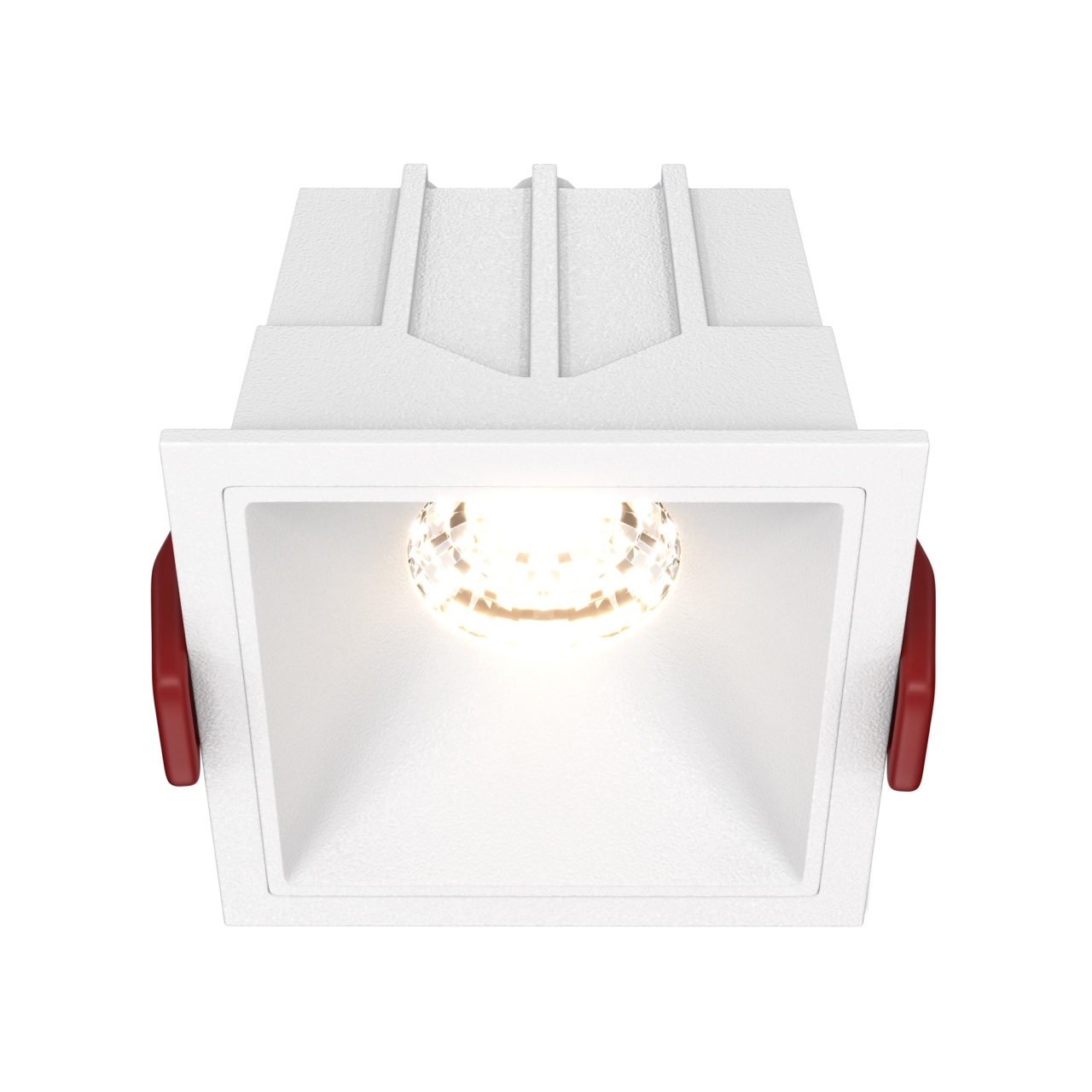 Spot LED 10W Incastrat, Maytoni, 500lm, Lumina Calda (3000K), Alb