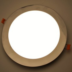 Spot LED 18W Incastrat, Rotund, V-Tac, 1500lm, Lumina Neutra (4000K), Alb