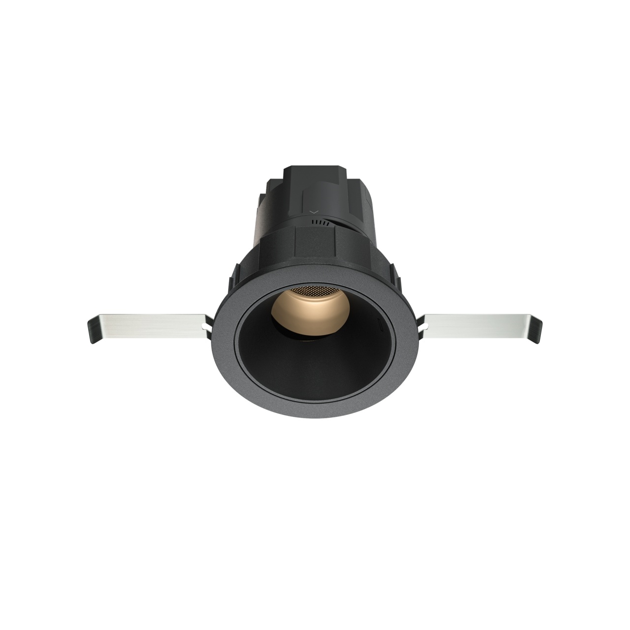 Spot LED 7W Incastrat, Maytoni, 390lm, Lumina Calda (3000K), Negru