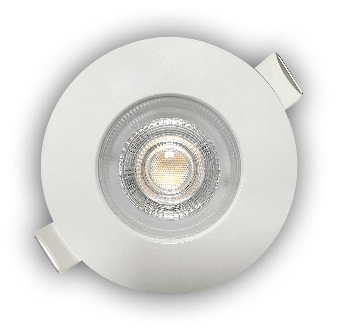 Spot LED Down KL171003, 4.9W, 480lm, lumina neutra, IP44, alb, Klausen