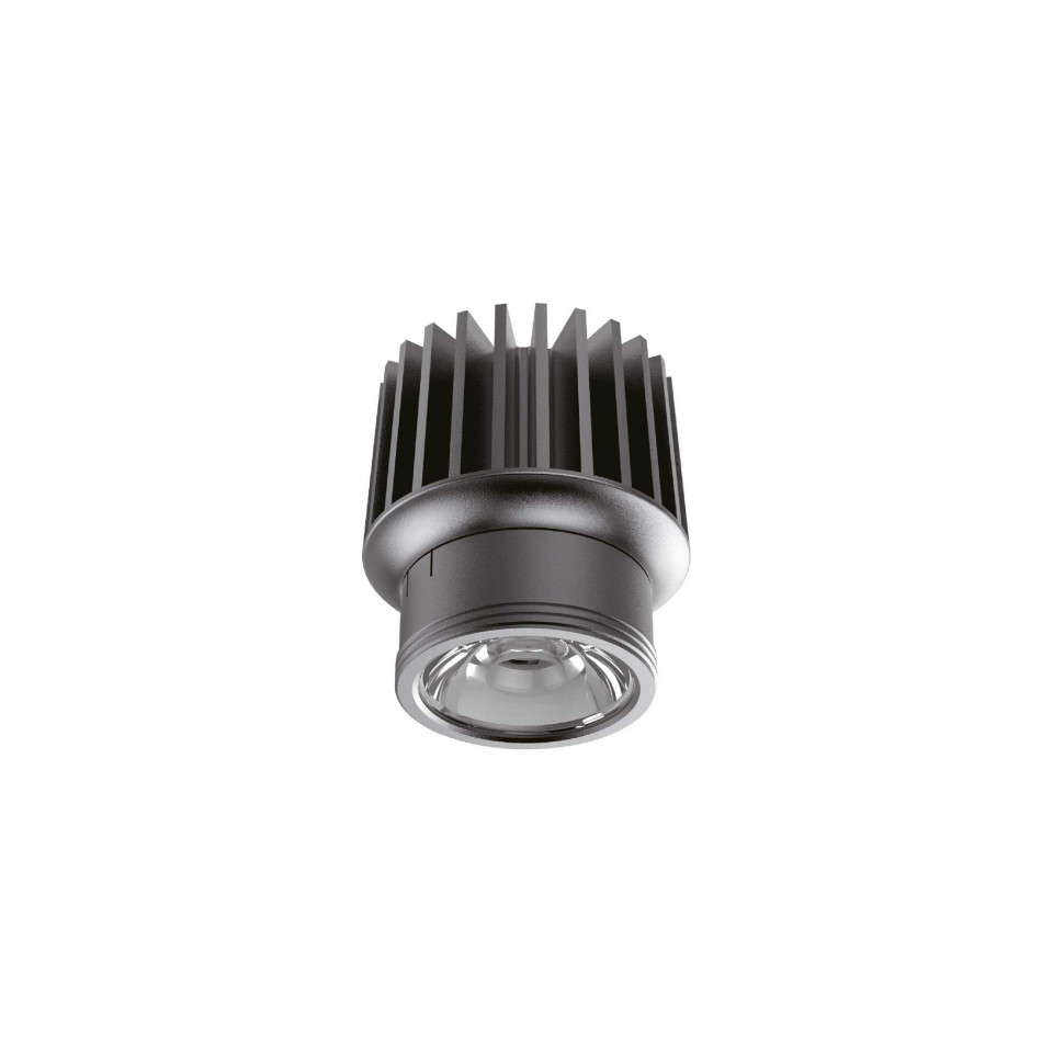 Spot LED Dynamic Source 208596, 15W, 1700lm, lumina neutra, IP20, negru, Ideal Lux