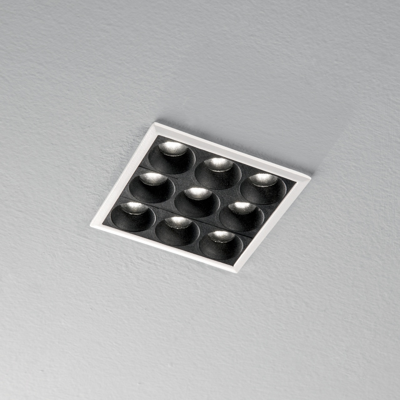 Spot LED incastrat patrat Lika Slim, 10W, 650lm, lumina calda (3000 K), IP20, alb, Ideal Lux - imagine 3