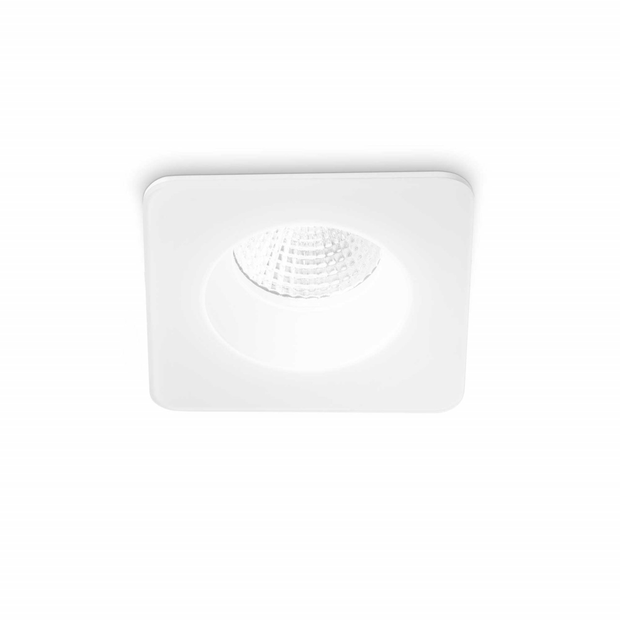 Spot LED Room-65 252049, patrat, incastrat, 8W, 800lm, lumina calda, IP20, alb, Ideal Lux