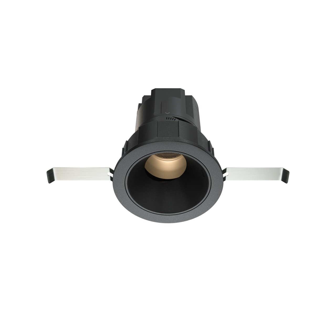 Spot LED Wise DL057-7W3K-B, incastrat, 7W, 390lm, lumina calda, IP44, negru, Maytoni