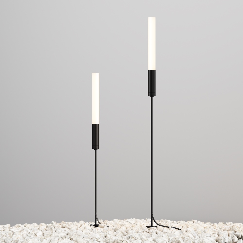 Stalp LED exterior Flare, 3W, lumina calda (3000K), IP65, grafit, Maytoni - imagine 3