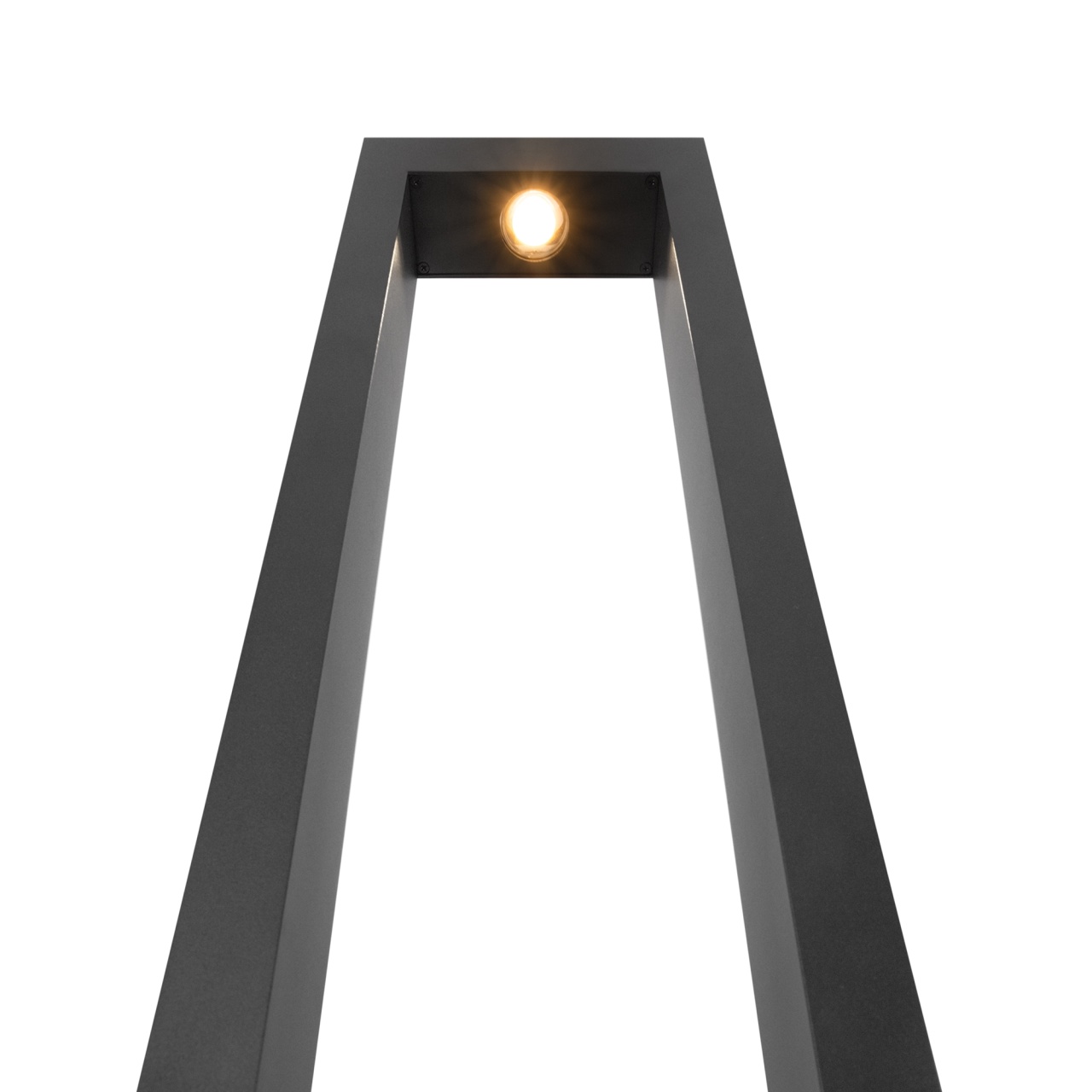 Stalp pentru exterior LED Bonn O425FL-L10GF, 10W, 550lm, lumina calda, IP65, grafit, Maytoni - 3 | YEO