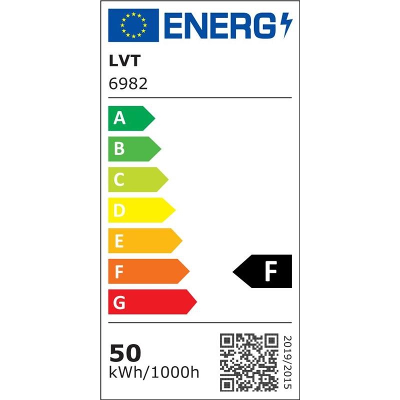 Trepied + 1 reflector LED, 50W, 4000lm, inaltime reglabila, IP65, lumina neutra, 5500K, negru-galben, Masterled - 2 | YEO